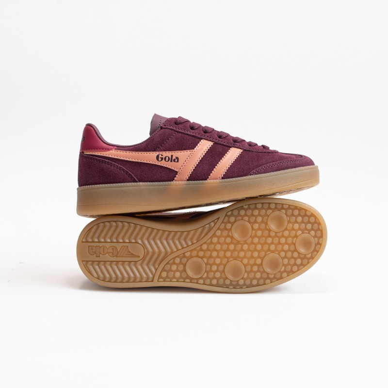GOLA Womens Viper Trainer Wine/Terracotta/Cerise/Gum