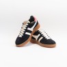 GOLA Womens Cyclone Trainer Black/OffWhite/Coral/Gum