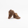 SHOESME BP25W008-D Léopard Cognac