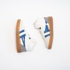 GOLA - Children's Talon Trainer White/Marine Blue/Cement/Gum