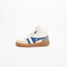 GOLA - Children's Talon Trainer White/Marine Blue/Cement/Gum