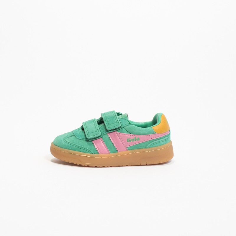 GOLA - Children's Viper Strap Jade/Candy/Sun/Gum