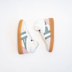 GOLA - Children's Talon Trainer White/Slate/ChalkPink/Gum