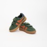 GOLA - Children's Viper Strap Trainer Evergreen/MoodyOrange/Navy/Gum