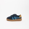 GOLA - Children's Viper Strap Trainer Navy/Santorini/Gum