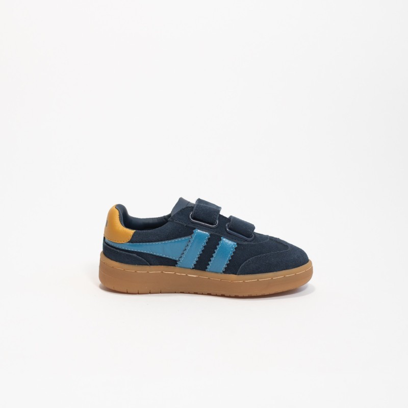 GOLA - Children's Viper Strap Trainer Navy/Santorini/Gum