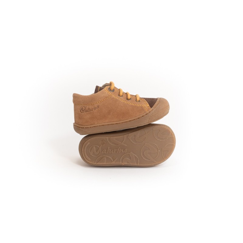 NATURINO Cocoon Suède Brown-Dark Brown-Zucca