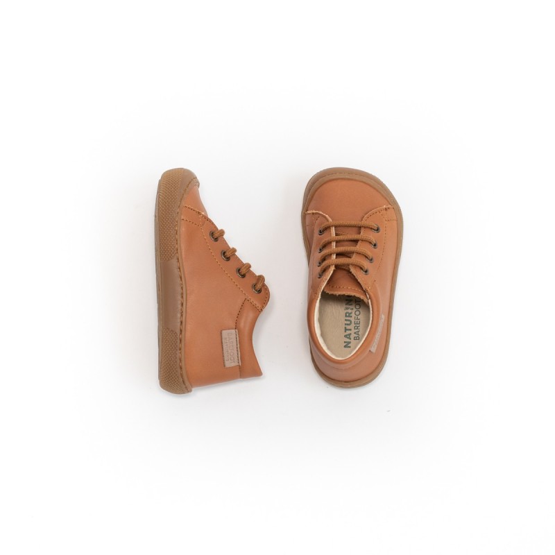 NATURINO Barefoot Amur Nappa Cognac