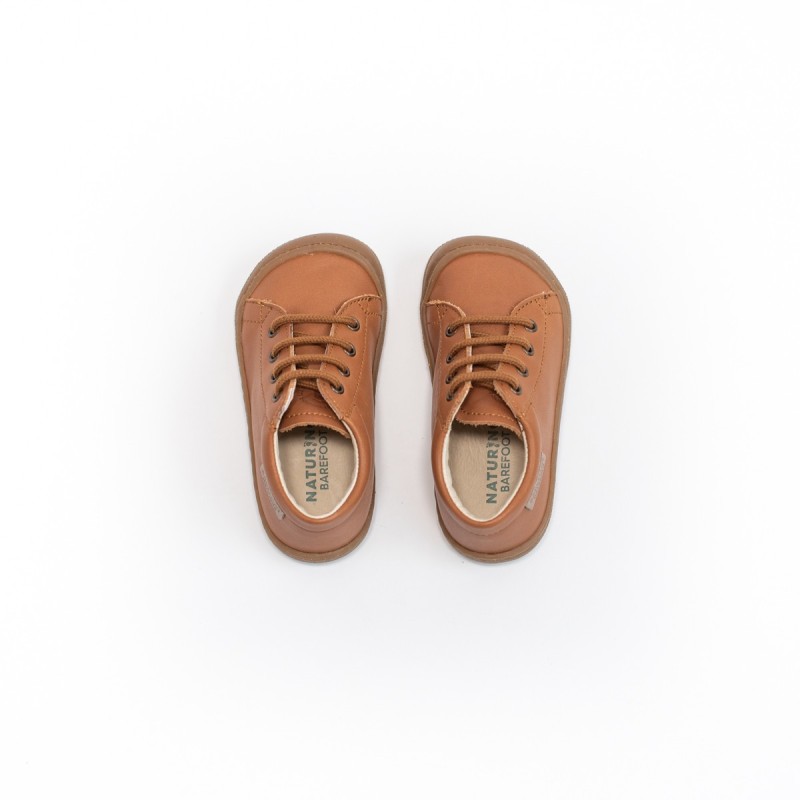 NATURINO Barefoot Amur Nappa Cognac