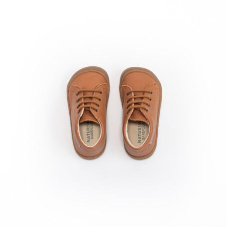 NATURINO Barefoot Amur Nappa Cognac