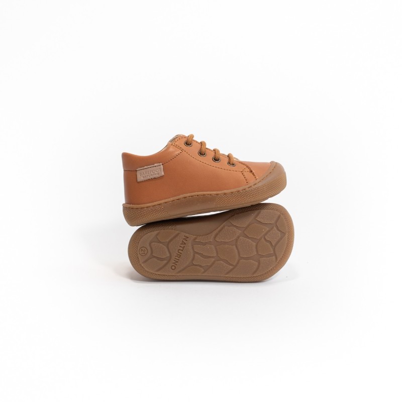 NATURINO Barefoot Amur Nappa Cognac