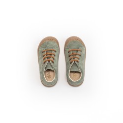 NATURINO Cocoon Suède Olive-Brown