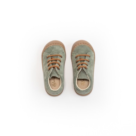 NATURINO Cocoon Suède Olive-Brown