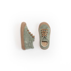 NATURINO Cocoon Suède Olive-Brown