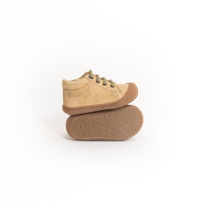 NATURINO Cocoon Suède Sand-Olive