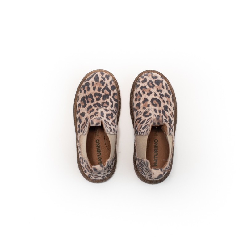 NATURINO Figus Suède Jaguar Taupe