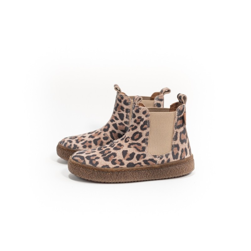 NATURINO Figus Suède Jaguar Taupe