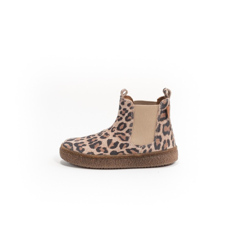 NATURINO Figus Suède Jaguar Taupe
