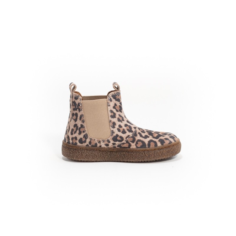 NATURINO Figus Suède Jaguar Taupe