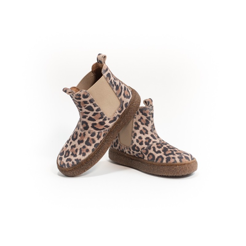 NATURINO Figus Suède Jaguar Taupe