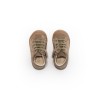 NATURINO Cocoon Zip Suède LightBrown-Militare