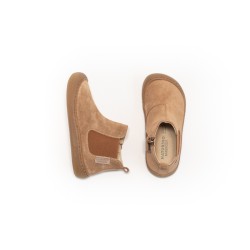 NATURINO Barefoot Glitty Suède Brown