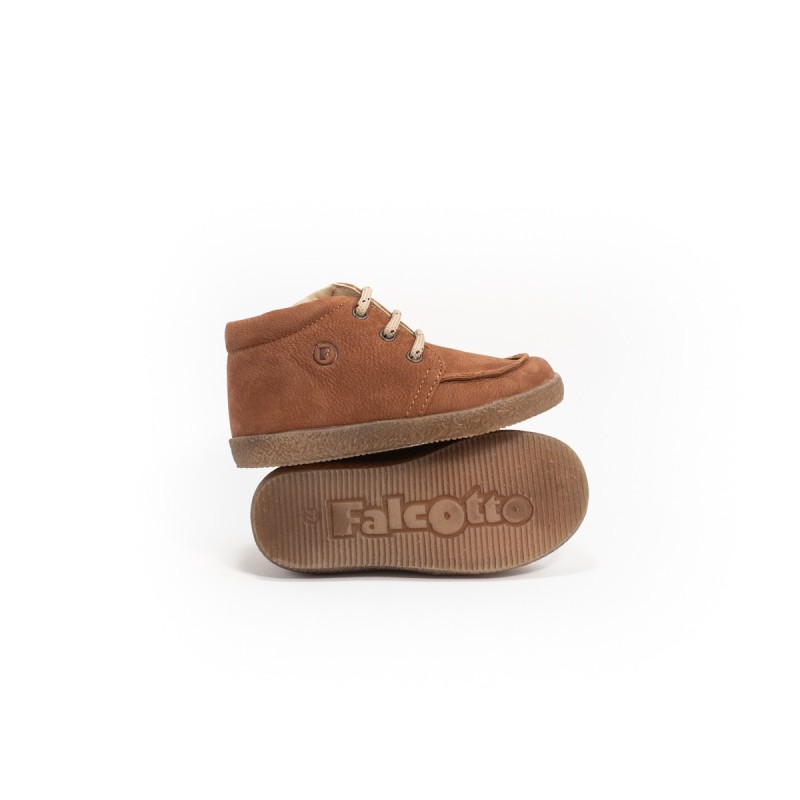 FALCOTTO Ostrit Nabuk Soft Brown-Sand