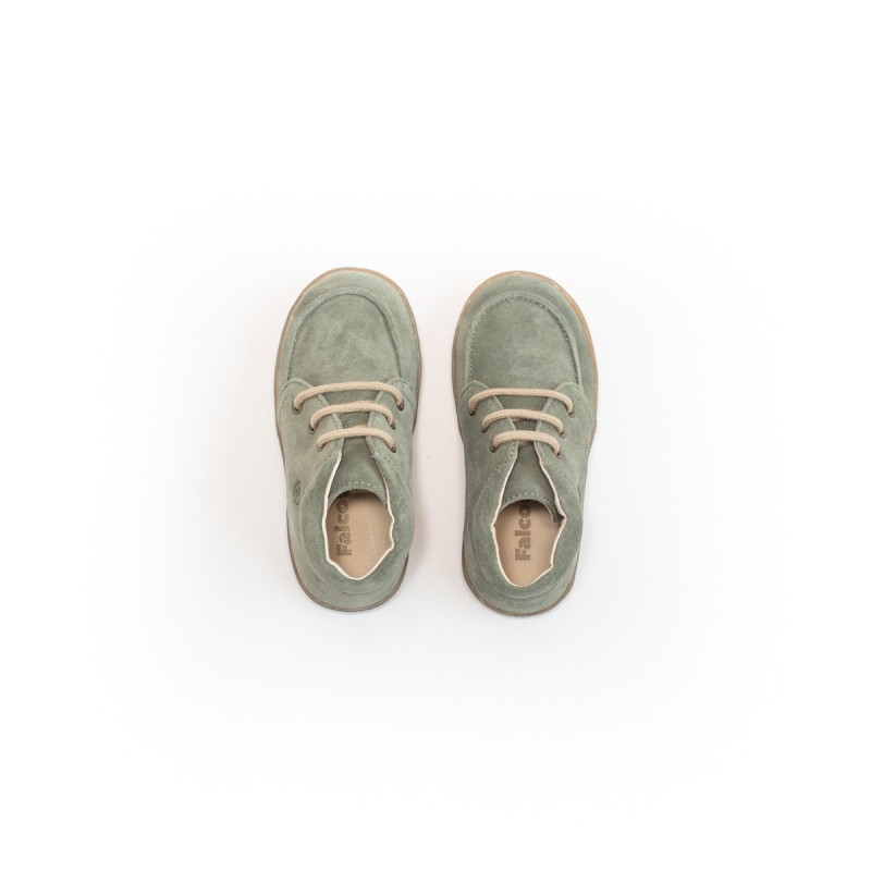 FALCOTTO Ostrit Suède Olive-Sand