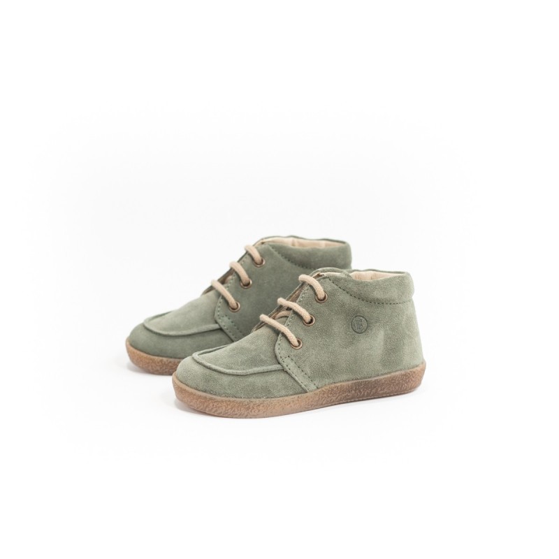 FALCOTTO Ostrit Suède Olive-Sand
