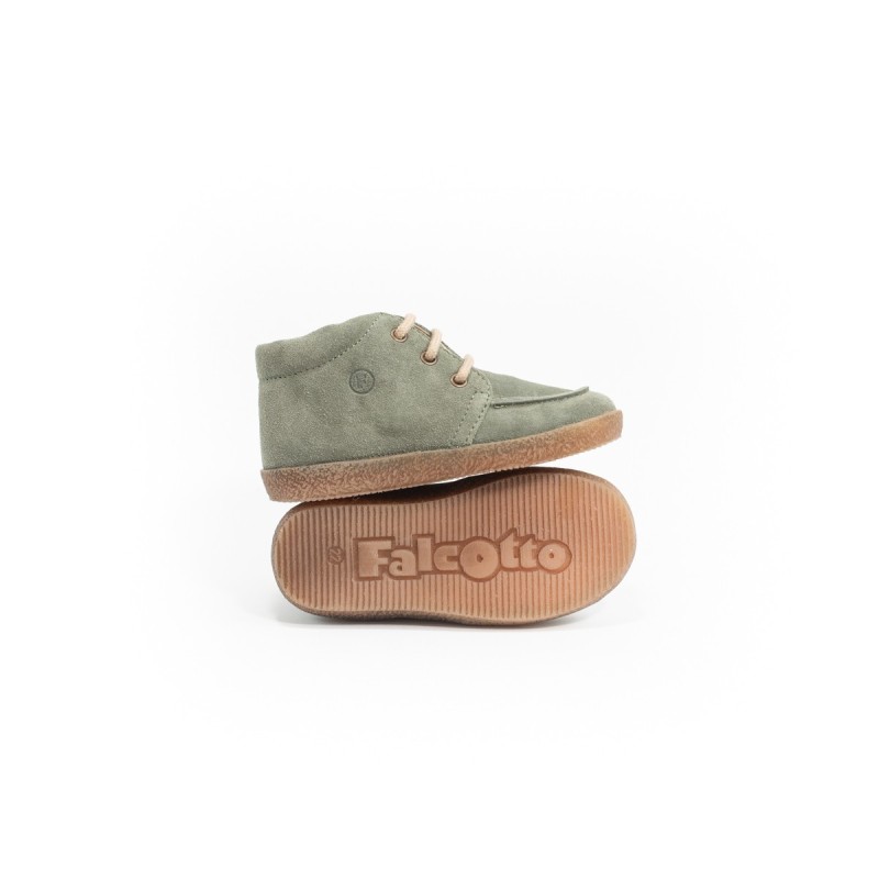 FALCOTTO Ostrit Suède Olive-Sand