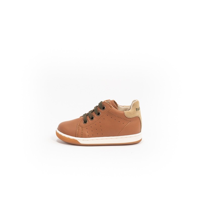FALCOTTO Adam Zip Cognac-Sand