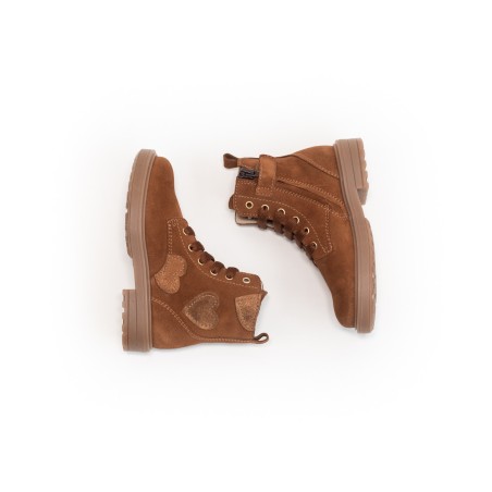 BEBERLIS Bottine 24756-A Piel Serraje Hidrof Cognac