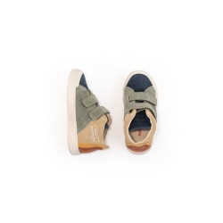 NATURINO Trajan High VL Navy-Olive-Sand
