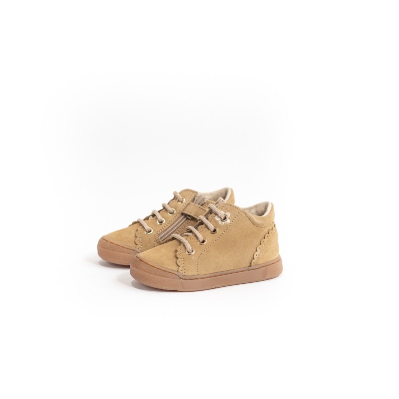 FALCOTTO Ateny Zip Suède Sand
