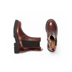 MAISON TOUFET Joyce Cuir Glacé Whisky