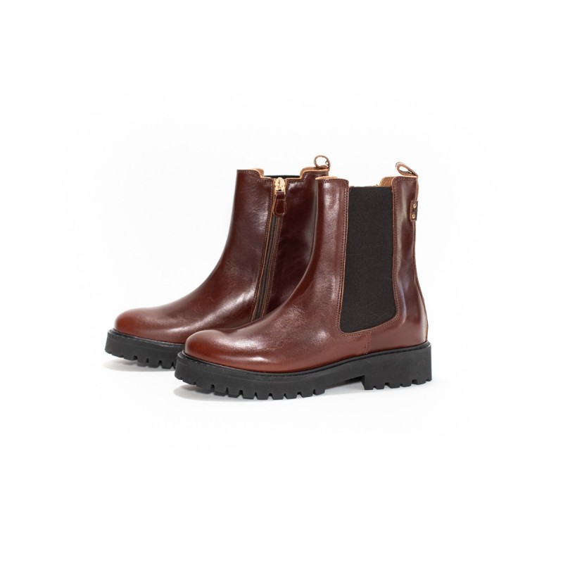 MAISON TOUFET Joyce Cuir Glacé Whisky