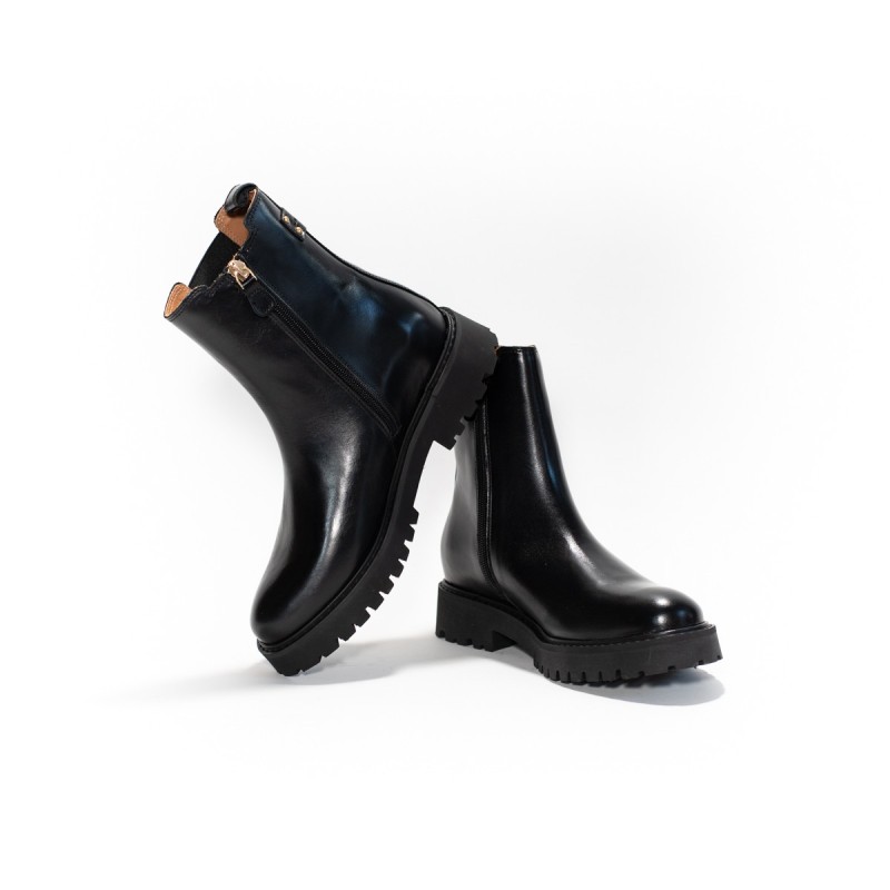 MAISON TOUFET Joyce Cuir Glacé Noir