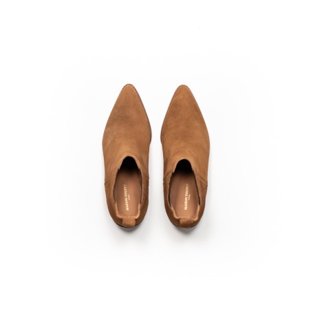 MAISON TOUFET Cleo Cuir Velours Camel