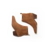 MAISON TOUFET Cleo Cuir Velours Camel