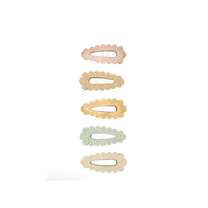 MIMI&LULA - Pinces Nuage Pastel Glitter
