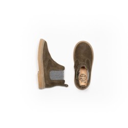 POM D'API - Trix Jod Zip Nubuck Kaki