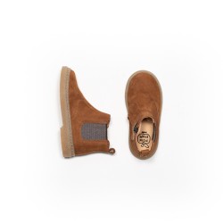 POM D'API - Trix Jod Zip Nubuck Cognac