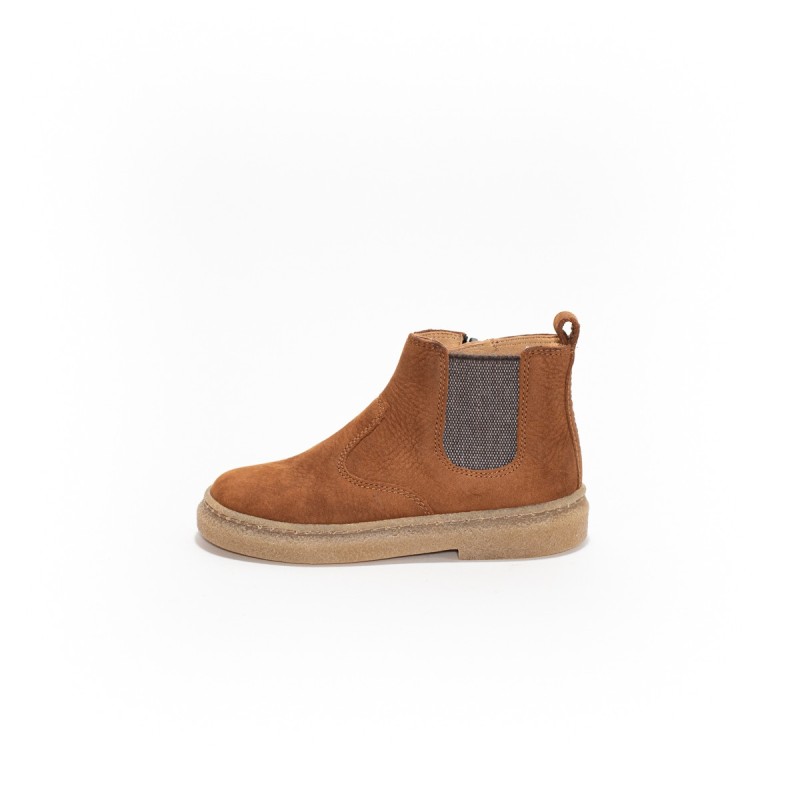 POM D'API - Trix Jod Zip Nubuck Cognac