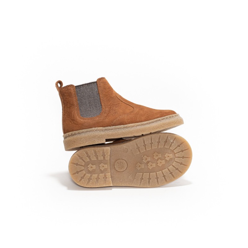 POM D'API - Trix Jod Zip Nubuck Cognac