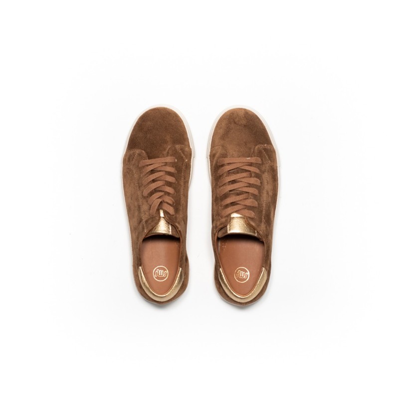 SMS Olia Vel Camel/Galaxy Platine Fd-Sneaker
