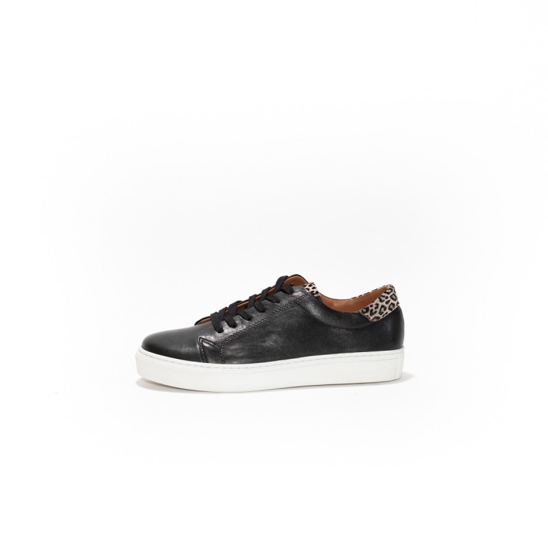 SMS Olia Mouton Lave Noir/Guepard Beige Fd-Sne