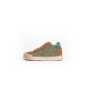 NATURINO Faluk High Zip Cognac-Olive-Greenbottle