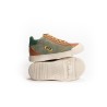 NATURINO Faluk High Zip Cognac-Olive-Greenbottle