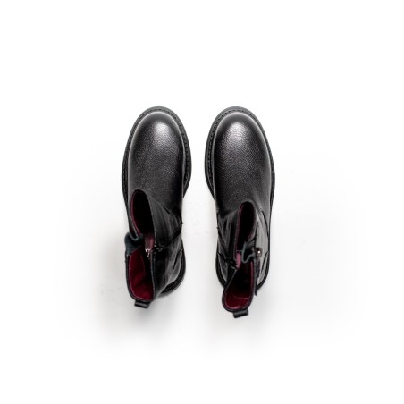 ALIWELL Boots Aiko Alco Graine Noir