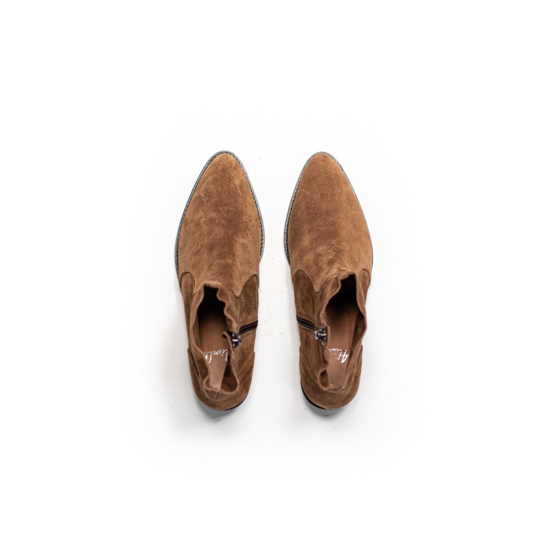 ALIWELL - Lennox Alva Velours Camel